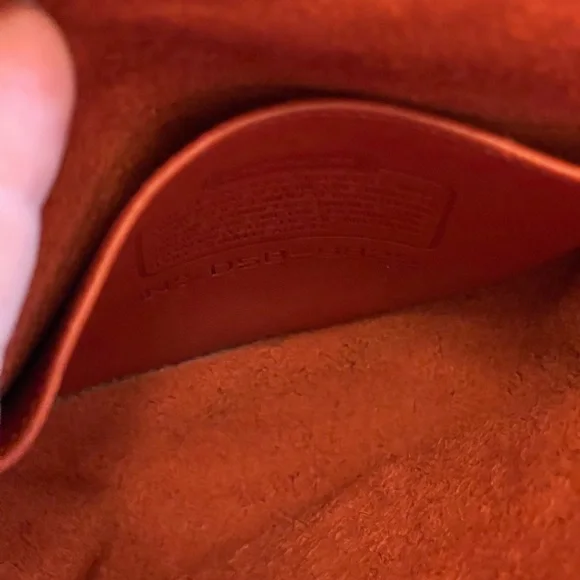 Vintage Coach 9825 Mini Bag in Red🧱 - Picture 7 of 12